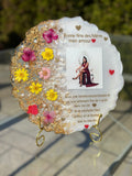 Custom Resin Photo Plaque – Personalized Stand Award & Keepsake